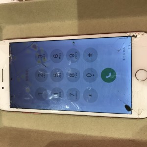iPhone7Plus 画面　修理　川口