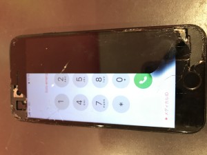 iPhone7画面破損