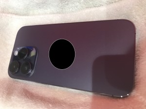 iPhone14Pro背面ガラスコーティング