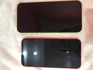 iPhone14液晶画面ガラスコーティング施工後写真