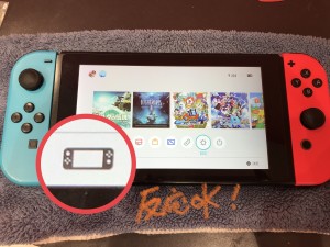 Nintendo Switch修理　スライドレール