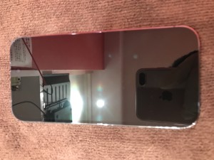 iPhone14Pro画面ガラスコーティング施工後写真