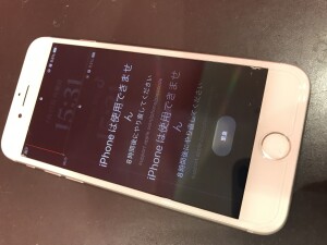 iPhone8画面故障