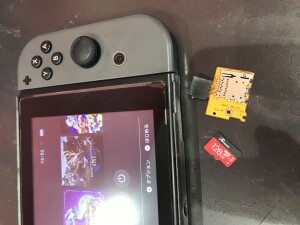 Switch SDカードスロット　修理　蕨