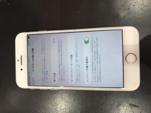 iPhone8 バッテリー交換　戸田