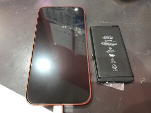 iPhone12 電池交換　川口