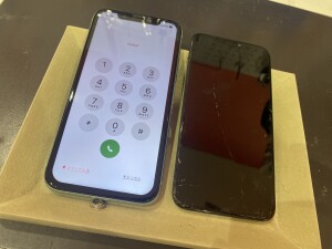 iPhone11画面修理