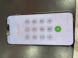 iPhone14 ガラス割れ修理 川口